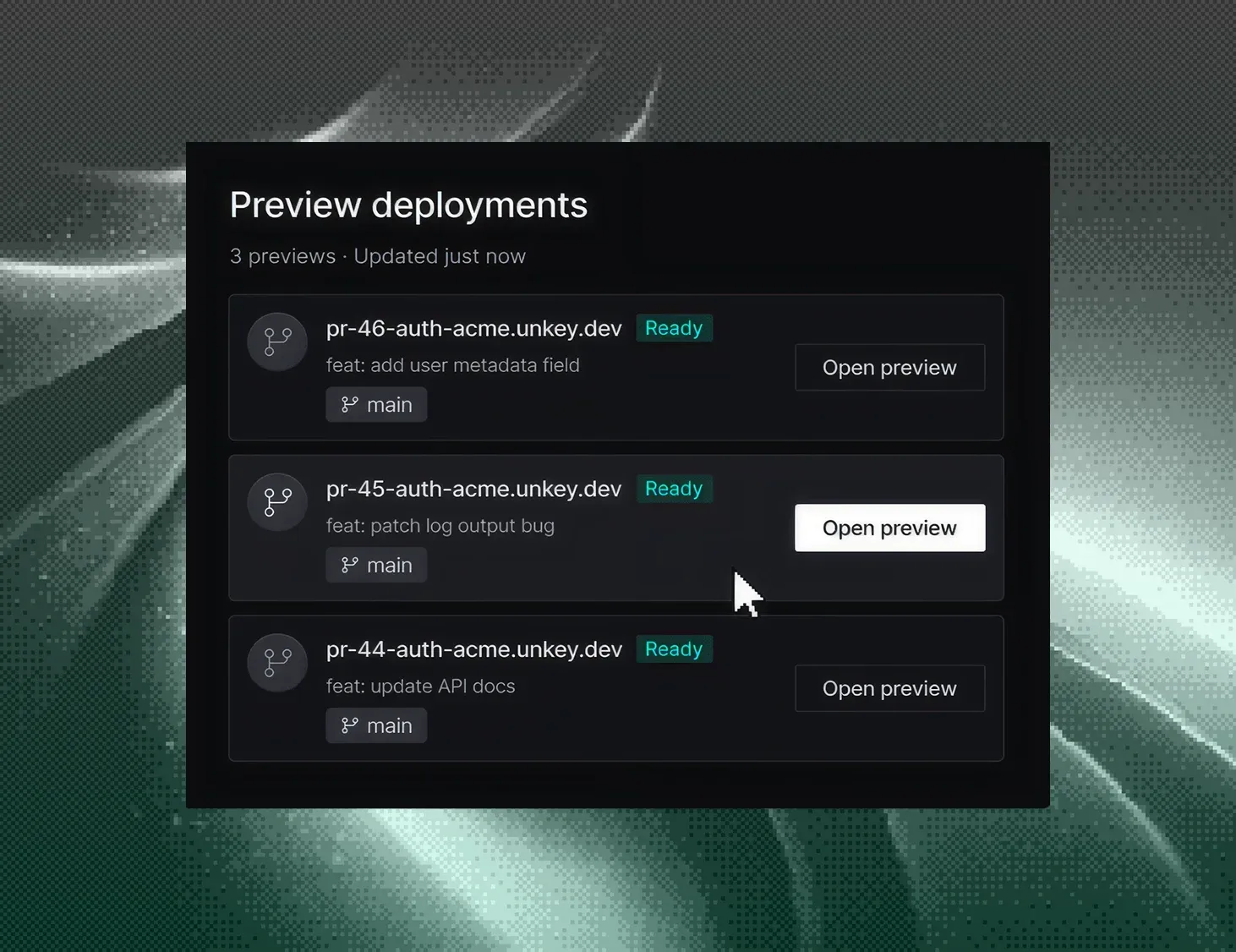A screenshot of a web page with the privacy settings highlighted.